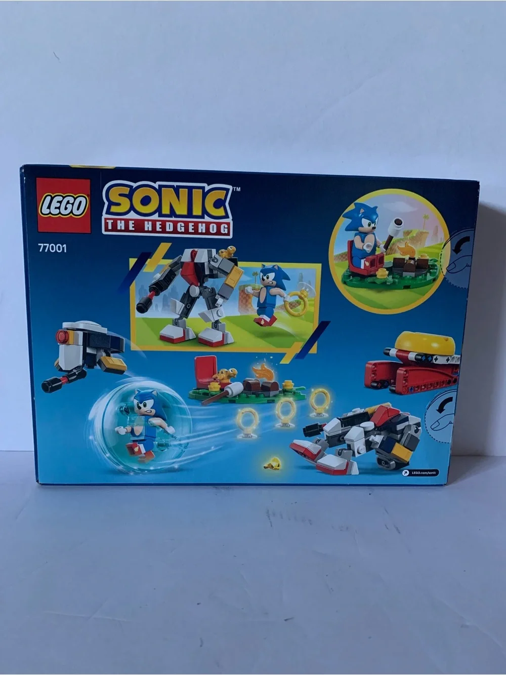 NIB. Lego Sonic The Hedgehog Sonic’s Campfire Clash Playset